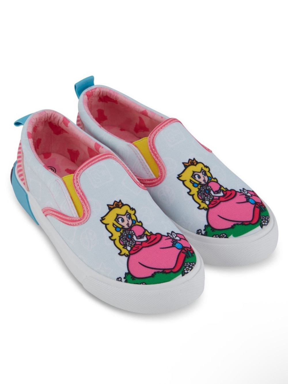 Girls Princess Peach Slip On Sneaker